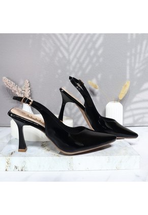 Tacon Para Mujer 2577-Z134 NEGRO CHAROL ZAVATTY