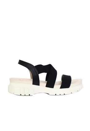 Sandalia Plana Para Mujer 9007-Z83 NEGRO ZAVATTY