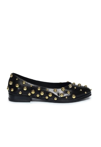 Baleta Para Mujer 326-Z191 NEGRO X TACHES ZAVATTY