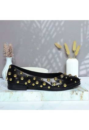 Baleta Para Mujer 326-Z191 NEGRO X TACHES ZAVATTY