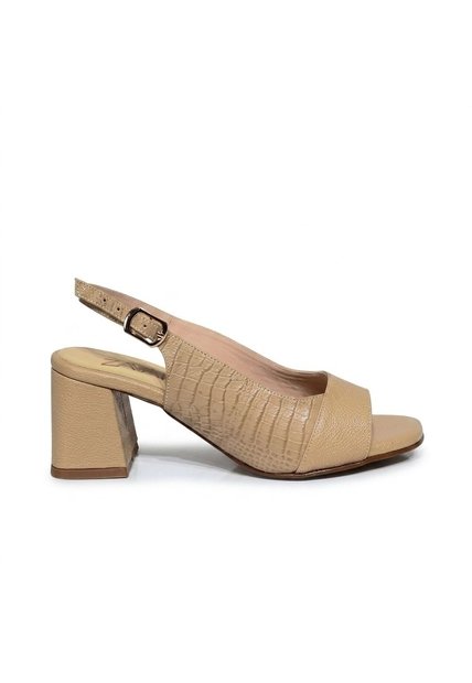 Tacon Para Mujer 407-Z522 CAPUCHINO CUERO ZAVATTY