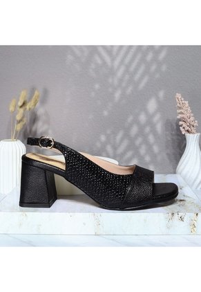 Tacon Para Mujer 407-Z522 NEGRO CUERO ZAVATTY