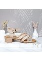 Sandalia Para Mujer 350-Z310 TAUPE X FOLIA CUERO ZAVATTY de Zavatty