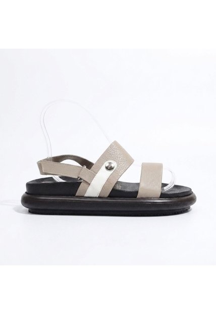Plataforma Baja Para Mujer V913-Z84 TAUPE X TALCO ZAVATTY