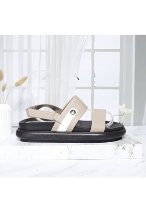 Plataforma Baja Para Mujer V913-Z84 TAUPE X TALCO ZAVATTY