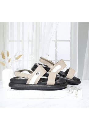 Plataforma Baja Para Mujer V913-Z84 TAUPE X TALCO ZAVATTY