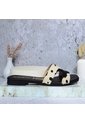 Sandalia Plana Para Mujer N126-Z446 NEGRO VACA ZAVATTY de Zavatty