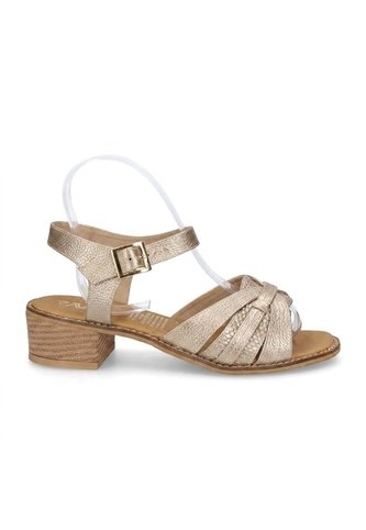 Sandalia Para Mujer 365-Z310 METAL ARENA CUERO ZAVATTY Zavatty