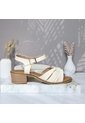 Sandalia Para Mujer 365-Z310 BLANCO OSTRA CUERO ZAVATTY de Zavatty