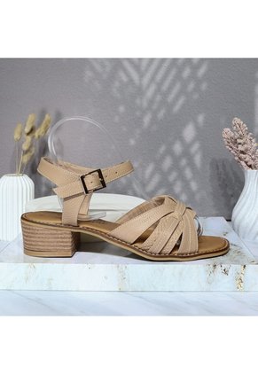 Sandalia Para Mujer 365-Z310 CAPUCHINO CUERO ZAVATTY