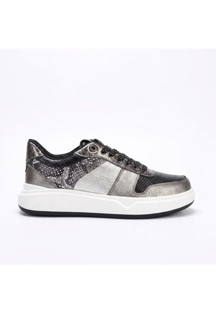 Tenis Para Mujer TAC946 NEGRO X PLOMO ZAVATTY