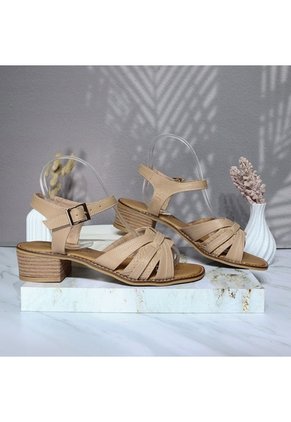 Sandalia Para Mujer 365-Z310 CAPUCHINO CUERO ZAVATTY