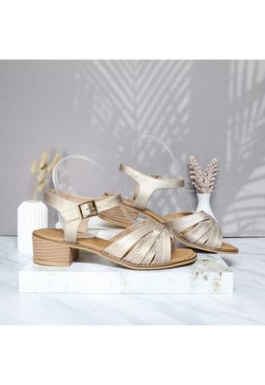Sandalia Para Mujer 365-Z310 CAPUCHINO CUERO ZAVATTY