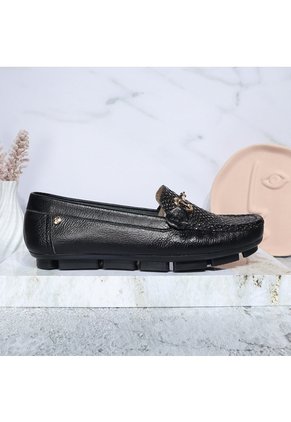 Mocasin Para Mujer TA09-Z449 NEGRO X DINO CUERO ZAVATTY