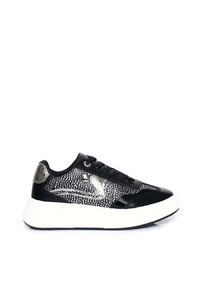 Tenis Para Mujer 213-Z435 NEGRO CUERO ZAVATTY