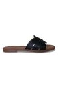 Sandalia Plana Para Mujer 23C26-Z19 NEGRO CUERO ZAVATTY de Zavatty