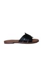 Sandalia Plana Para Mujer 23C26-Z19 NEGRO CUERO ZAVATTY de Zavatty