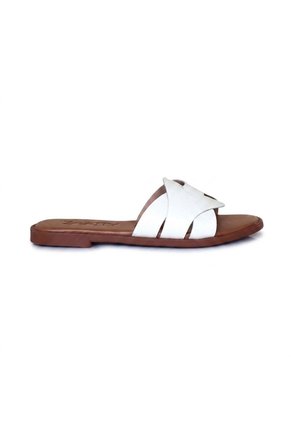 Sandalia Plana Para Mujer 23C26-Z19 TALCO CUERO ZAVATTY