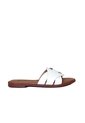 Sandalia Plana Para Mujer 23C26-Z19 TALCO CUERO ZAVATTY de Zavatty