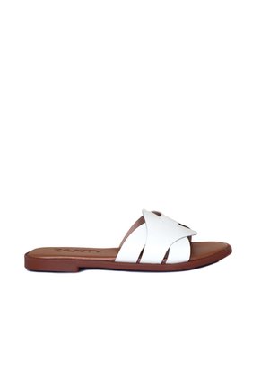 Sandalia Plana Para Mujer 23C26-Z19 TALCO CUERO ZAVATTY