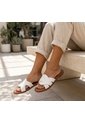 Sandalia Plana Para Mujer 23C26-Z19 TALCO CUERO ZAVATTY de Zavatty
