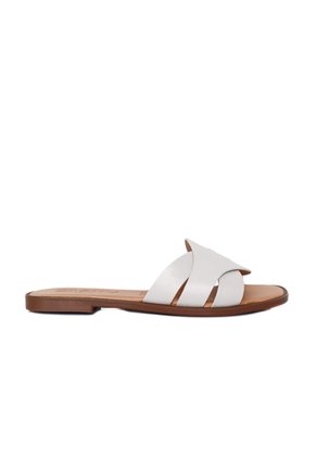 Sandalia Plana Para Mujer 23C26-Z19 TALCO CUERO ZAVATTY