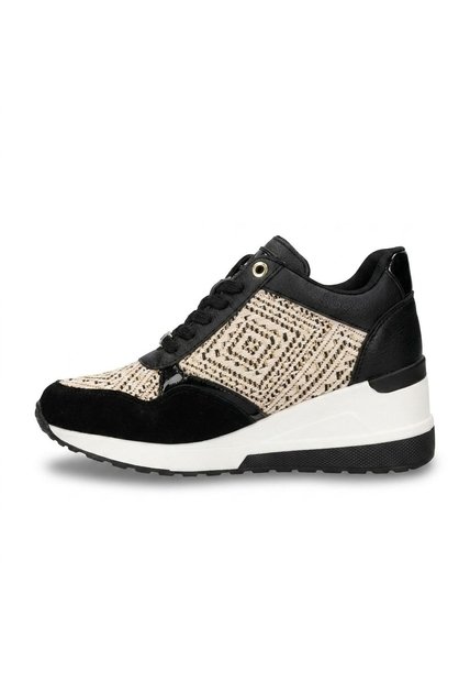 Tenis Para Mujer TA1061 TELA X NEGRO ZAVATTY