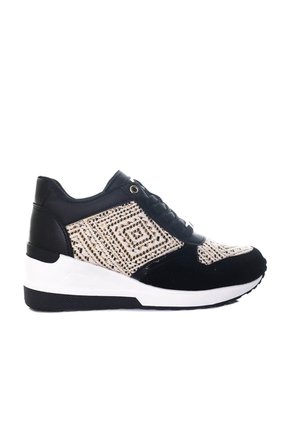 Tenis Para Mujer TA1061 TELA X NEGRO ZAVATTY
