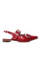 Baleta Para Mujer 1621-Z147 ROJO ZAVATTY de Zavatty