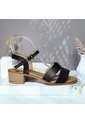 Sandalia Para Mujer 372-Z310 NEGRO CUERO ZAVATTY de Zavatty