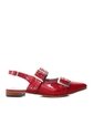 Baleta Para Mujer 1621-Z147 ROJO ZAVATTY de Zavatty