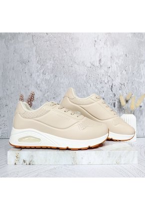 Tenis Para Mujer 2570-Z627 BEIGE ZAVATTY
