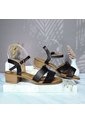 Sandalia Para Mujer 372-Z310 NEGRO CUERO ZAVATTY de Zavatty