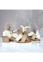 Sandalia Para Mujer 372-Z310 AZUL PROFUNDO CUERO ZAVATTY de Zavatty