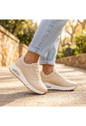 Tenis Para Mujer 2570-Z627 BEIGE ZAVATTY