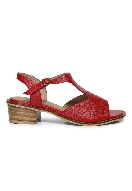 Sandalia Para Mujer 406-Z559 ROJO ZAVATTY