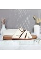 Sandalia Plana Para Mujer 25C38-Z19 MARFIL CUERO ZAVATTY de Zavatty