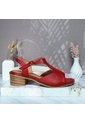 Sandalia Para Mujer 406-Z559 ROJO ZAVATTY de Zavatty