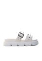Plataforma Baja Para Mujer V857-Z84 TALCO X PLATA ZAVATTY de Zavatty