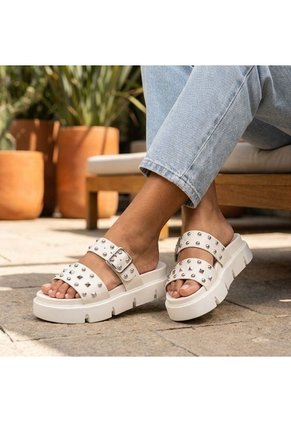 Plataforma Baja Para Mujer V857-Z84 TALCO X PLATA ZAVATTY