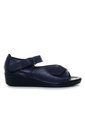 Romulo Sandalia Para Mujer H-HEIDY AZUL CUERO ZAVATTY de Zavatty