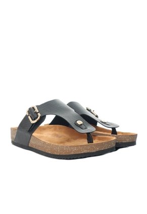 Sandalia Plana Para Mujer 2000-Z620 NEGRO ZAVATTY