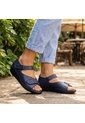 Romulo Sandalia Para Mujer H-HEIDY AZUL CUERO ZAVATTY de Zavatty
