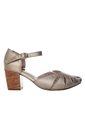 Tacon Para Mujer H-LINA DORADO CUERO ZAVATTY de Zavatty