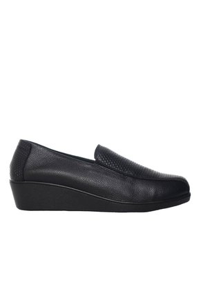 Mocasin Para Mujer H-SANDRA NEGRO CUERO ZAVATTY