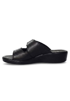 Plataforma Baja Para Mujer H-ABIGAIL NEGRO CUERO ZAVATTY