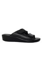 Plataforma Baja Para Mujer H-ABIGAIL NEGRO CUERO ZAVATTY de Zavatty