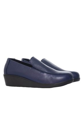 Mocasin Para Mujer H-SANDRA NEGRO CUERO ZAVATTY
