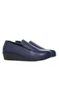 Mocasin Para Mujer H-SANDRA AZUL CUERO ZAVATTY de Zavatty