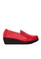 Mocasin Para Mujer H-JANA ROJO CUERO ZAVATTY de Zavatty
